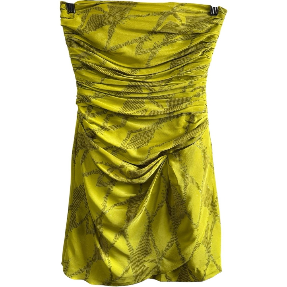 Twelfth Street by Cynthia Vincent Lime Green Mini Dress